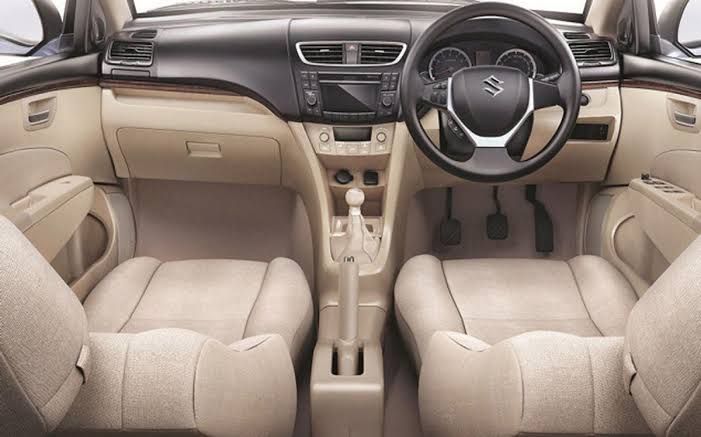 Swift Drire Interior & seating | Car hire in ahmedabad